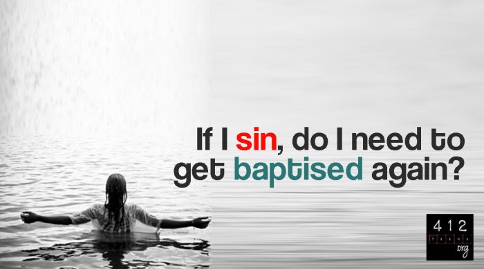 Sin committed after baptism called